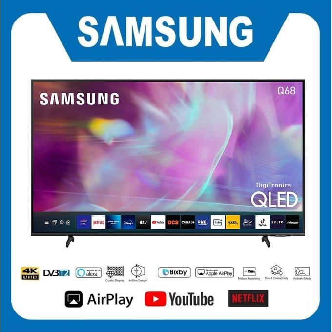 Télévision Samsung 43Q68 TV Smart QLED 43pouces