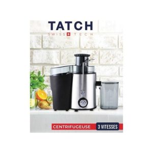 Tatch Centrifugeuse INOX 2 Vts Extracteur de Jus Haute Performance Maroc
