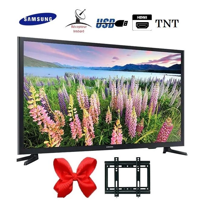 Télévision 32″ SAMSUNG 32N5000 LED HD – Satellite – HDMI – TNT – USB – Support Mural