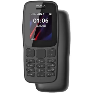 Téléphone Nokia 106 Dual Sim Gris Foncé