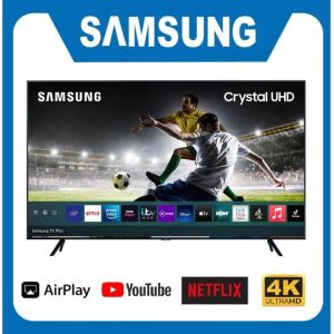 Samsung 50AU7000 TV 50″ Smart 4K Crystal UHD – Série 7 – Bluetooth – Récepteur Intégré +TNT