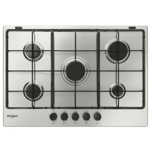 Plaque WHIRLPOOL TGM750/IX  5F 75CM INOX