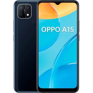 Oppo A15 6.52″ 4G (3Go, 32Go) 13MP+2MP+2MP/5MP Android – Noir