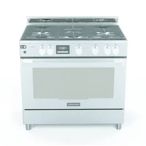 Cuisinière semi-professionnelle Arthur martin AKG9241Z5X 90 cm 5 feux