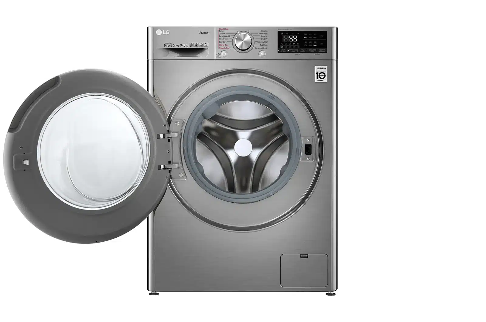 Lavante SÉCHANTE LG F4V7VCP2T 9/6KG 1400TR INOX – Image 2
