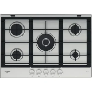 Plaque de cuisson GMWL 728/IXL Whirlpool gaz 5 feux
