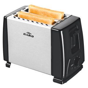 Grill pain en inox brossé Avec 2 fentes DAIKO TS4223