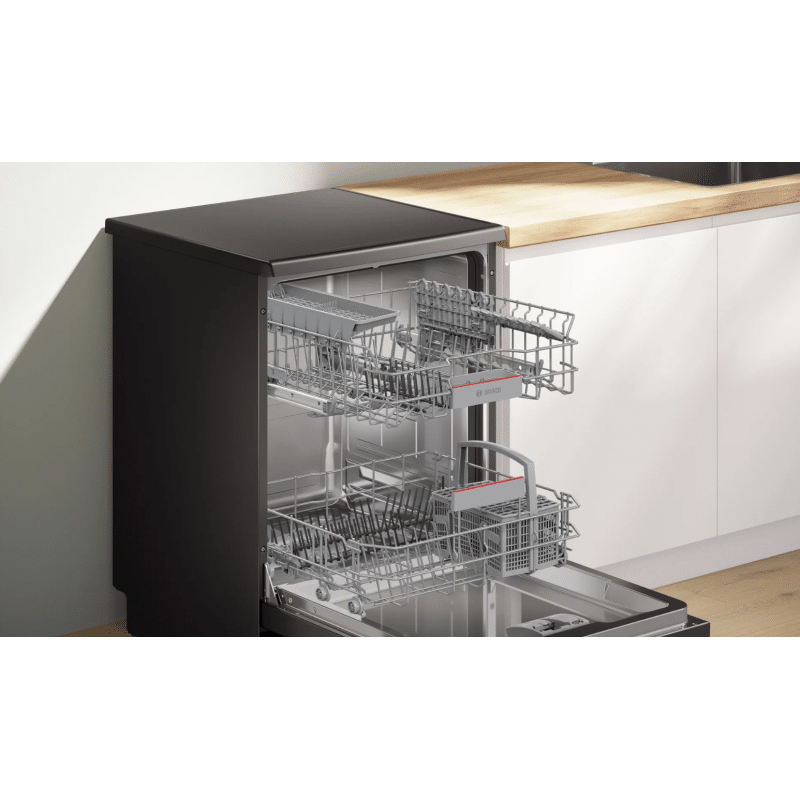 Lave VAISSELLE BOSCH 13C 6 PRG INOX NOIR SMS4IKC60T – Image 3