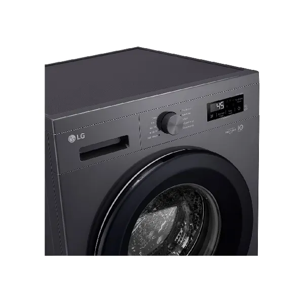 Machine à laver LG F2Y1VYP6J 9KG 1200T noir – Image 2