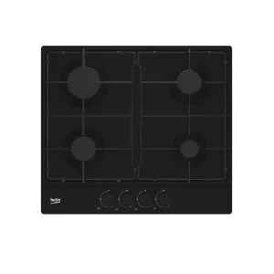 Plaque de cuisson Beko HIAG 64223 B 60cm 4 feux noir