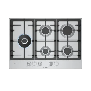 Plaque de cuisson BOSCH PCS7A5I90 5F 75CM EN FONTE INOX
