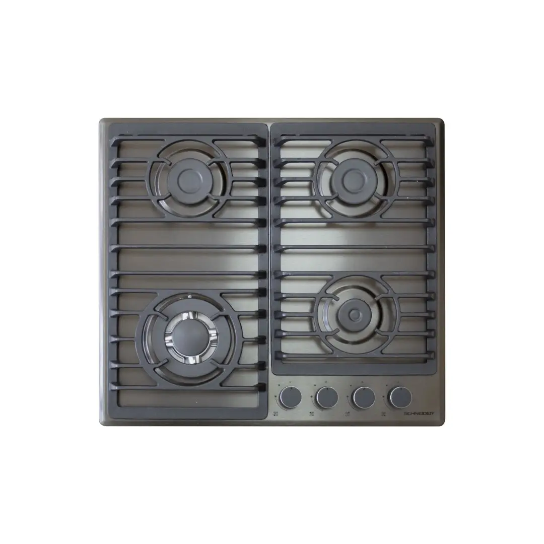 Plaque de cuisson SCHNEIDER 6L4GT DIX OLIGARK 4F 60cm