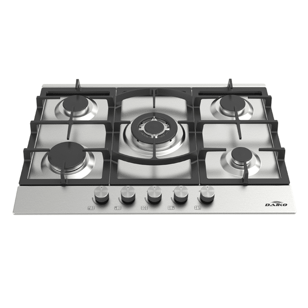 Plaque de cuisson à gaz DAIKO PCG5WF-70XCK 70 cm – 5 Brûleurs – Image 2