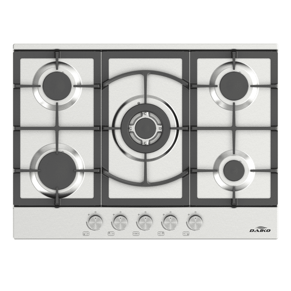 Plaque de cuisson à gaz DAIKO PCG5WF-70XCK 70 cm – 5 Brûleurs