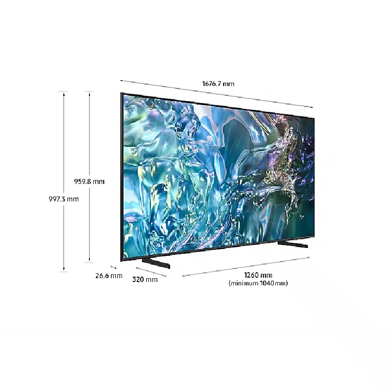 Tv SAMSUNG QA75Q60DAUXMV QLED 75P SMART 4K – Image 2