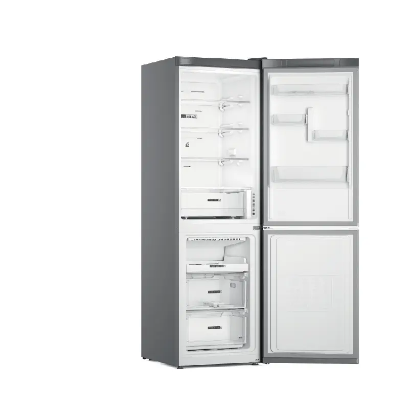 Réfrigérateur WHIRLPOOL combiné 335L TNF A++ inox W7X 81O OX 0 – Image 3