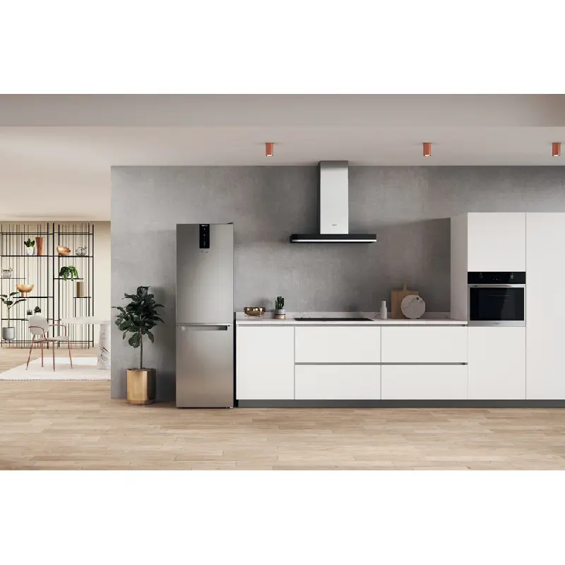 Réfrigérateur WHIRLPOOL combiné 335L TNF A++ inox W7X 81O OX 0 – Image 4