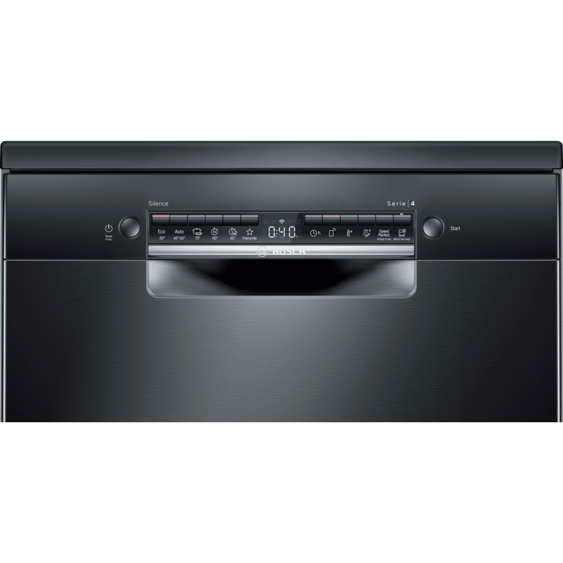 Lave VAISSELLE BOSCH 13C 6 PRG INOX NOIR SMS4IKC60T – Image 2