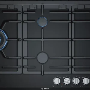 Serie | 8 gas hob 90 cm Vitrocéramique, Noir PRS9A6D70