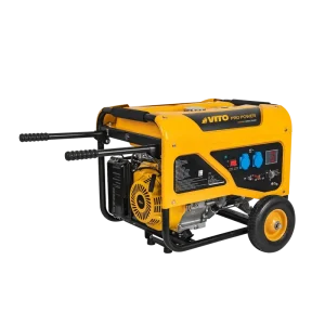 Groupe ÉLECTROGÈNE MONOPHASÉ 6,5KVA AVEC ROUES ET POIGNÉE | VIG65RL Vito