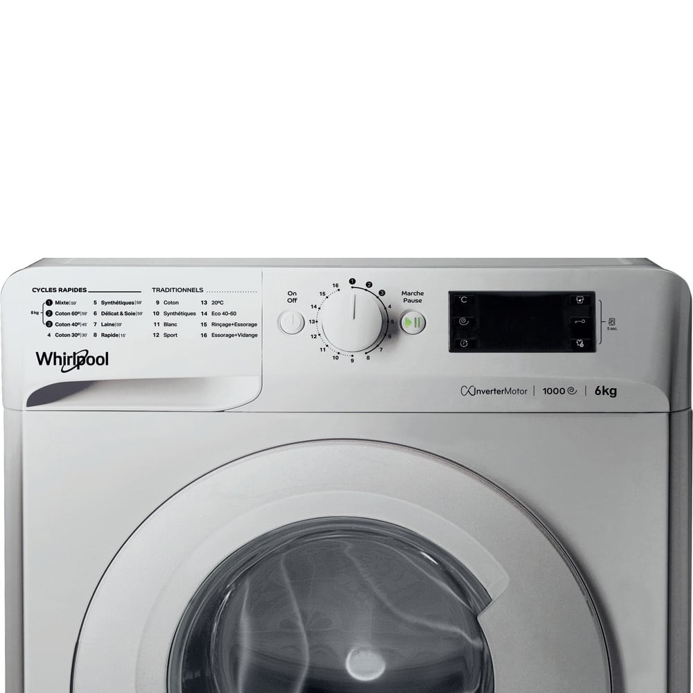 Réfrigérateurs +lave linge Whirlpool W60TM 7110 V X + WMTA 6101 S NA – Image 3