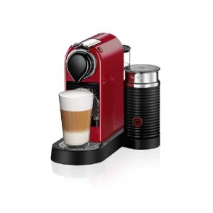 Cafetière NESPRESSO CITIZ & MILK C123 ROUGE CERISE C123-EU-CR-NE