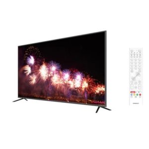 Chiq U75H9i 75″4K LED UHD TV (8Go, 1.5Go) Android P TNT + SATELLITE -Noir