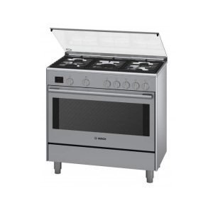 Cuisinière Bosch HGW3FSV51S 90CM 5F Inox Avec Afficheur