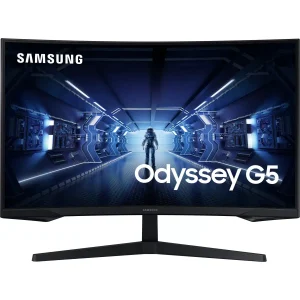Écran gaming Samsung incurvé 32″ WQHD  Courbure 1000R LC32G55TQBUXEN