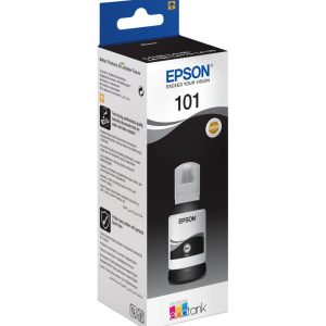 Epson 103 noire- Bouteille d’encre Epson EcoTank d’origine (C13T03V14A)