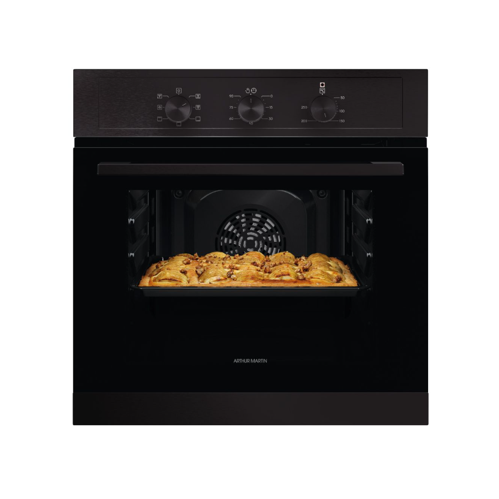 Four Encastrable Arthur Martin AZB2H00BK – 60 cm, 58 L Multifonction, AquaClean