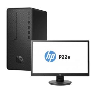 Ordinateur DE BUREAU HP (2T8E0ES) Pro 300 G6 MT i5+Ecran HP P22v 22