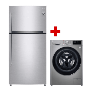 Pack Réfrigérateur LG 2 Portes + MAL 8KG LG PKSAMM008