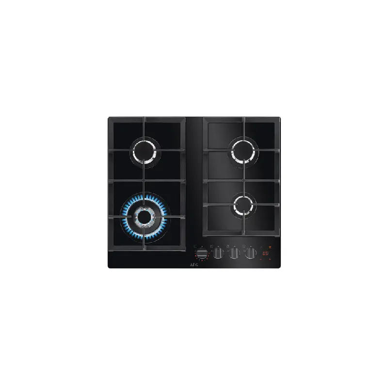 Plaque AEG 4F 60CM INOX HKB64450NB