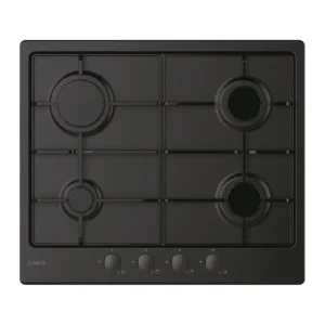 Plaque de cuisson Candy CHW6BRBB 4F 60CM Noir