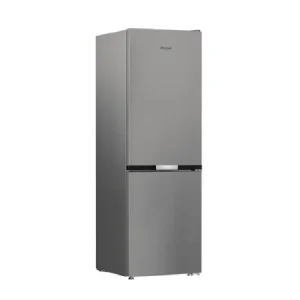 Réfrigérateur Whirlpool WBMF 605372 — Combiné Inox 250L, Dual NoFrost, Classe A++