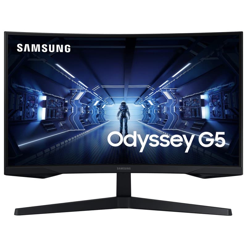 Écran gaming incurvé 27″ Samsung Odyssey G5 LC27G55TQBUXEN