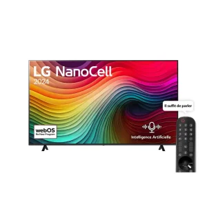 Tv LG LED 50NANO80T6A 50P UHD 4K SMART NANOCELL