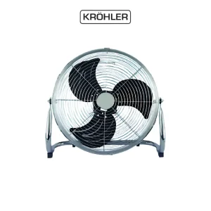 Ventilateur au sol – 45cm – 120W KRÖHLER  FL-45-01-VLK